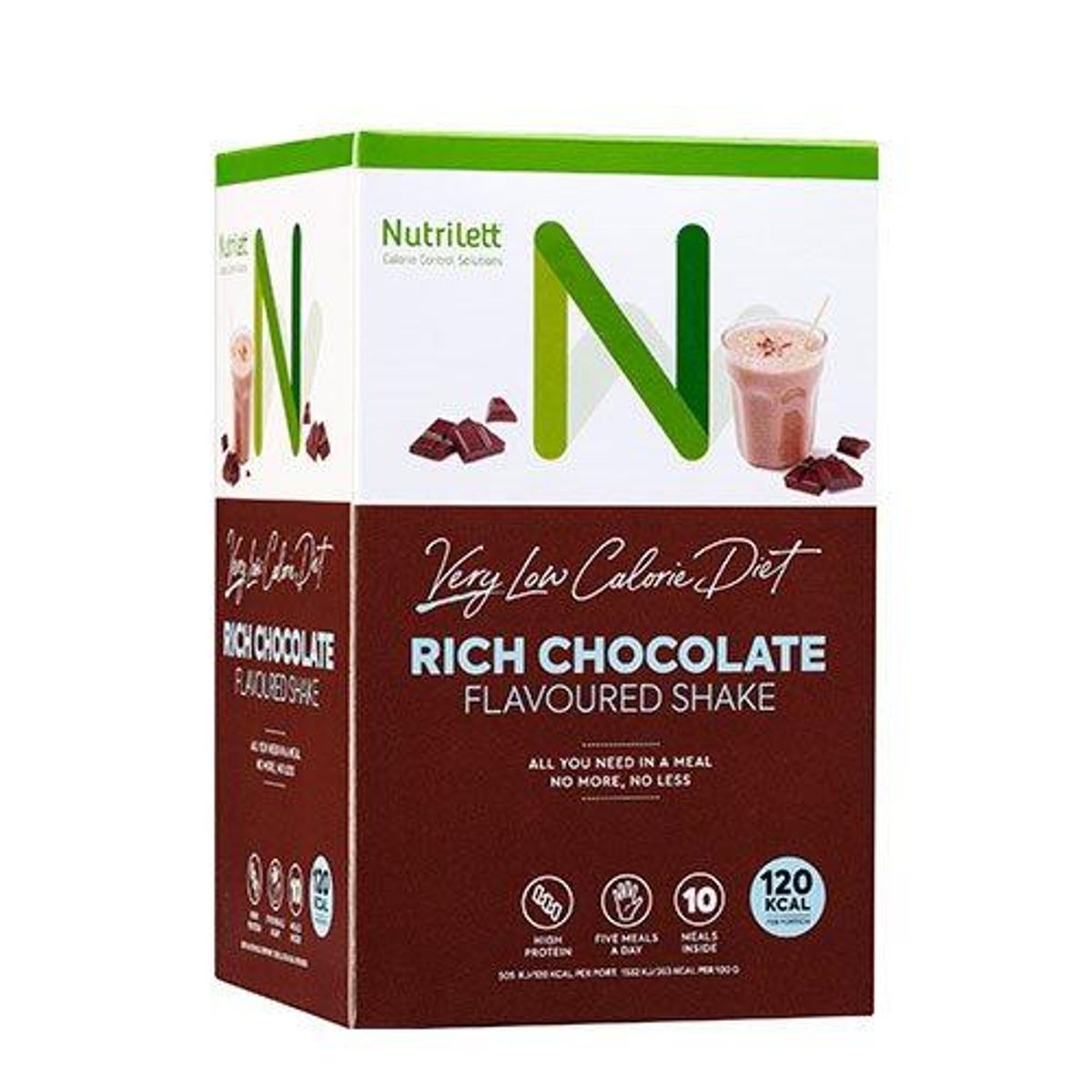 Nutrilett Rich Chocolate Shake 35g x 10pk