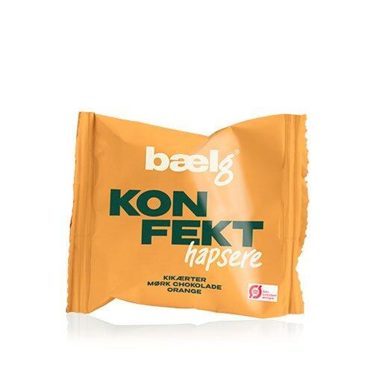 Bælg Konfekthapser Orange Ø, 18g