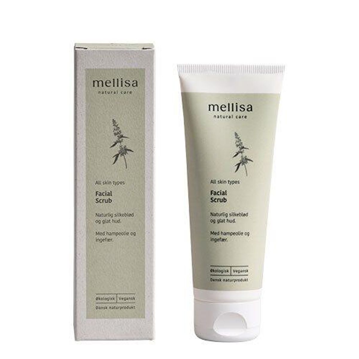 Mellisa Facial Scrub, 75ml.