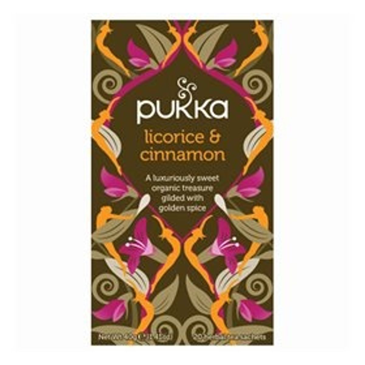 Pukka te Licorice & Cinnamon Ø 20 breve