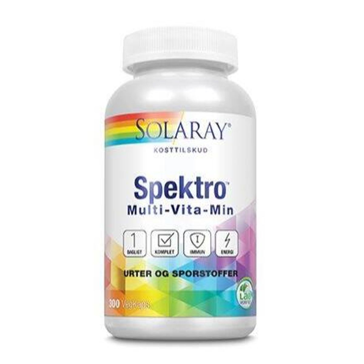 Spektro m. jern Multi-vitamin 300 kapsler