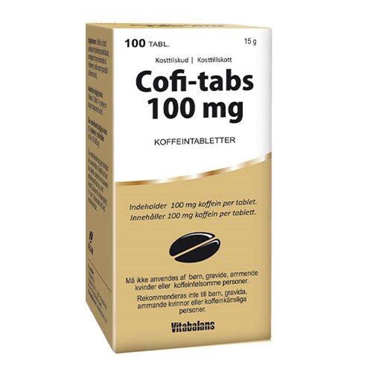 Vitabalans Cofi-Tabs, 100tab