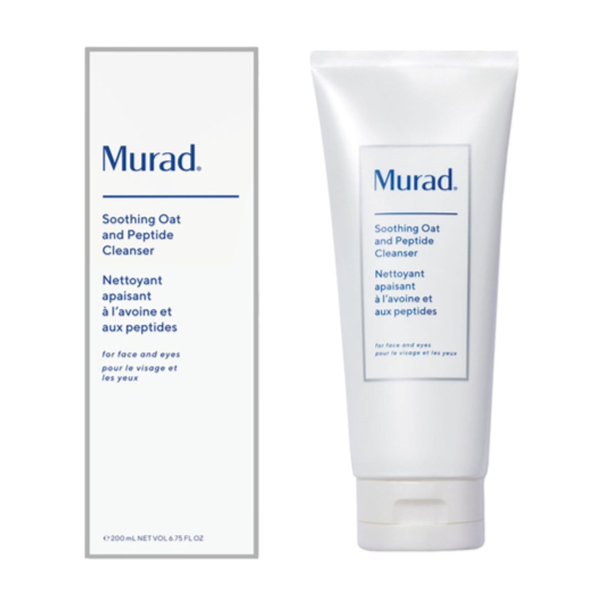 Murad ExaSoothe Soothing Oat and Peptide Cleanser, 200ml.