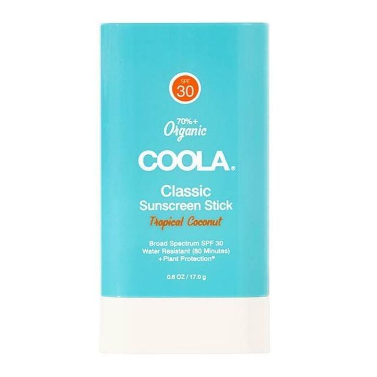 COOLA Classic Sunscreen Stick Tropical Coconut SPF 30, 17 g