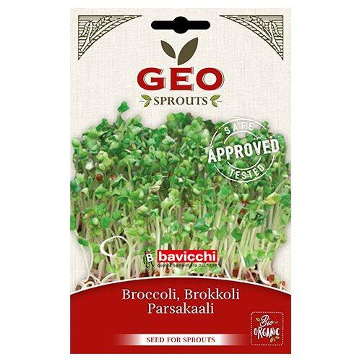 GEO Broccolifrø til spiring Ø, 13g