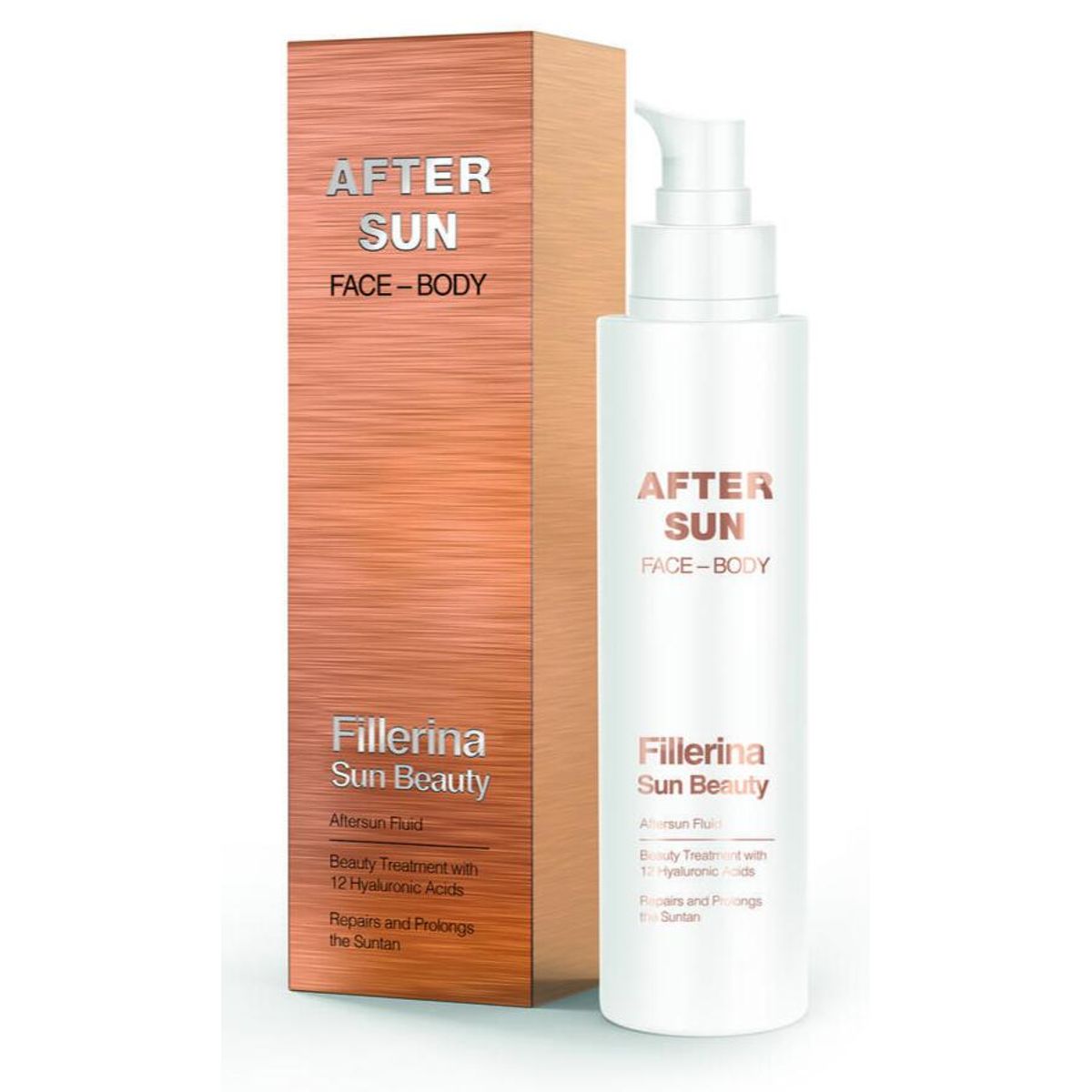 Fillerina Sun Beauty After Sun Fluid, Face & Body, 200ml.