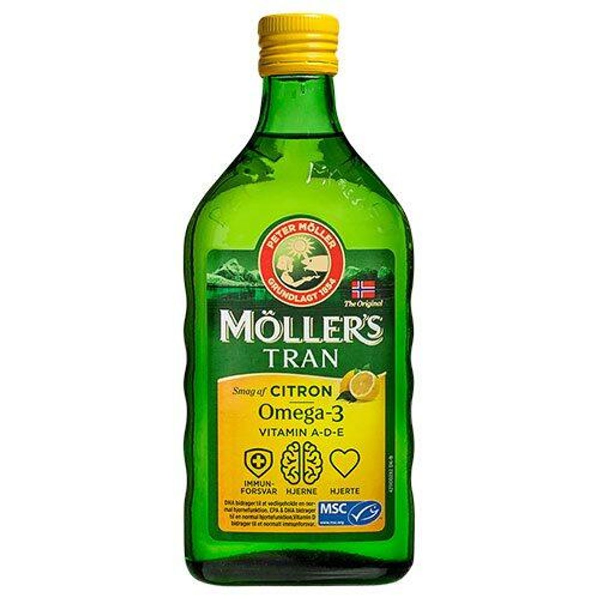 Møllers Tran med citrus, 500ml