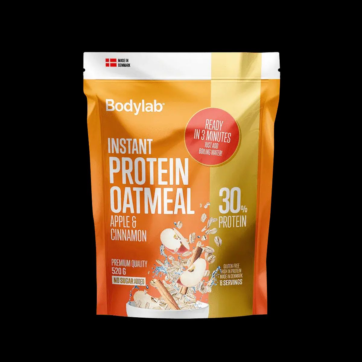 Bodylab Instant Protein Oatmeal - apple & cinnamon, 520g