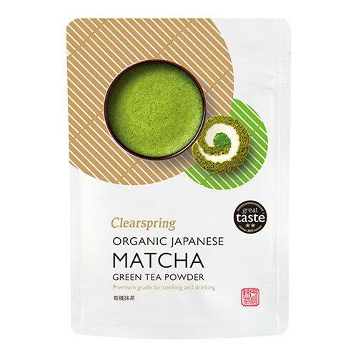 Clearspring Matcha grøn te pulver Ø, 100g