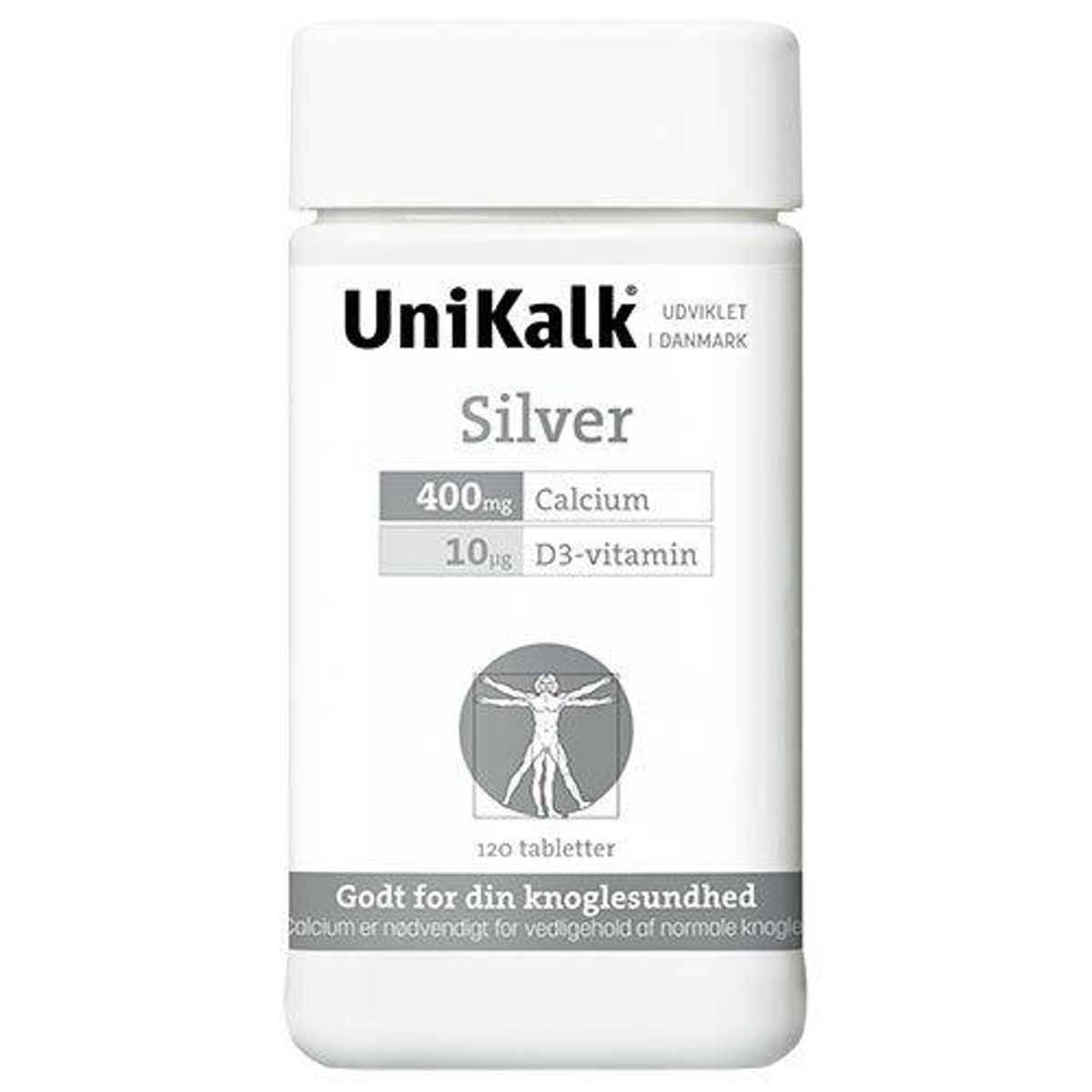 Unikalk silver, 120tab