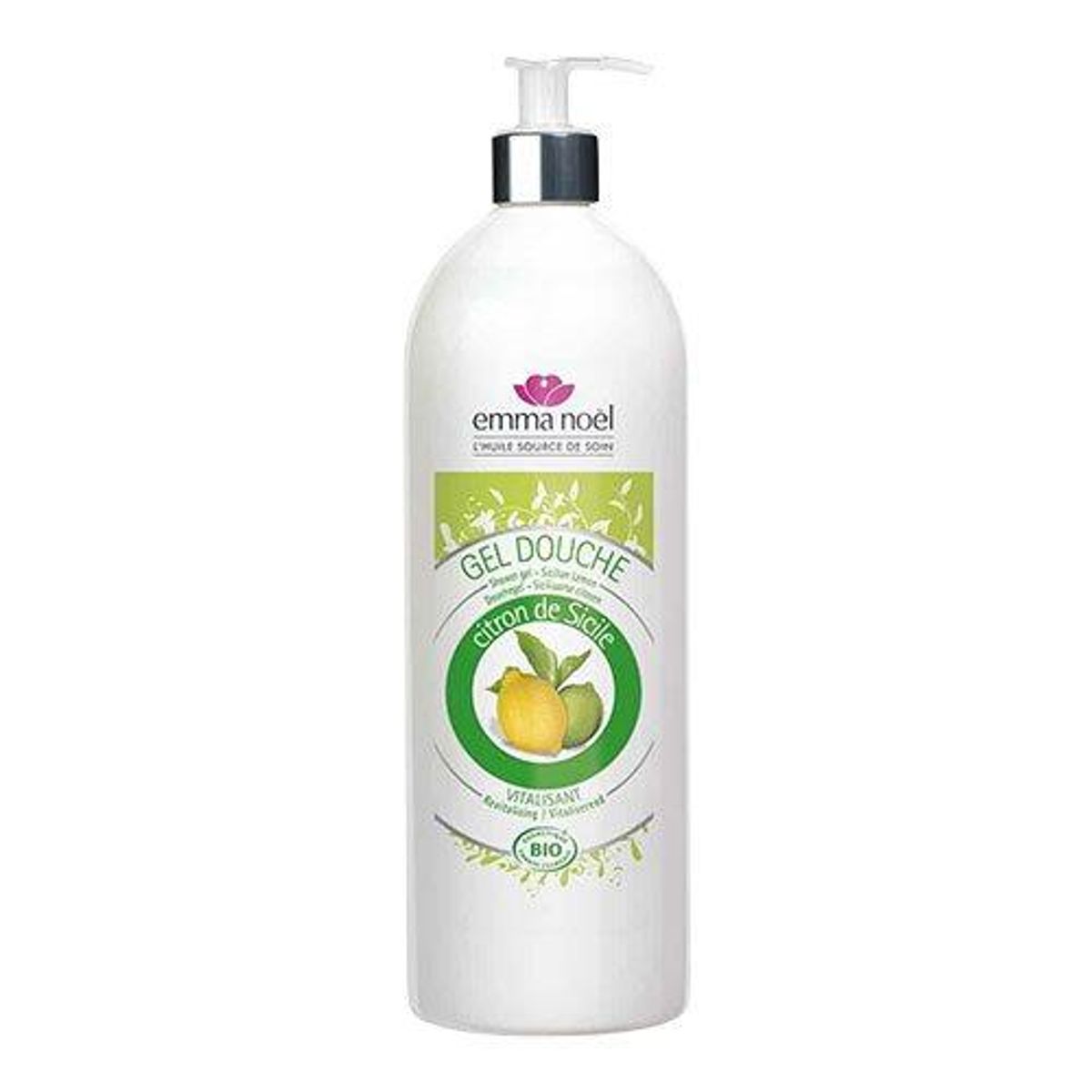 Emma Noel Showergel Siciliansk Citron, 1L