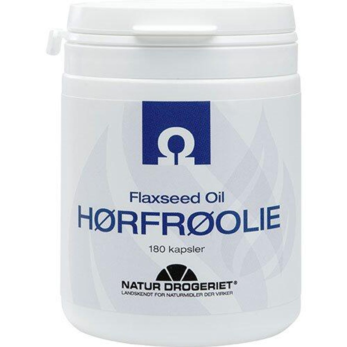 Natur-Drogeriet Hørfrøolie kaps 500 mg, 180kap