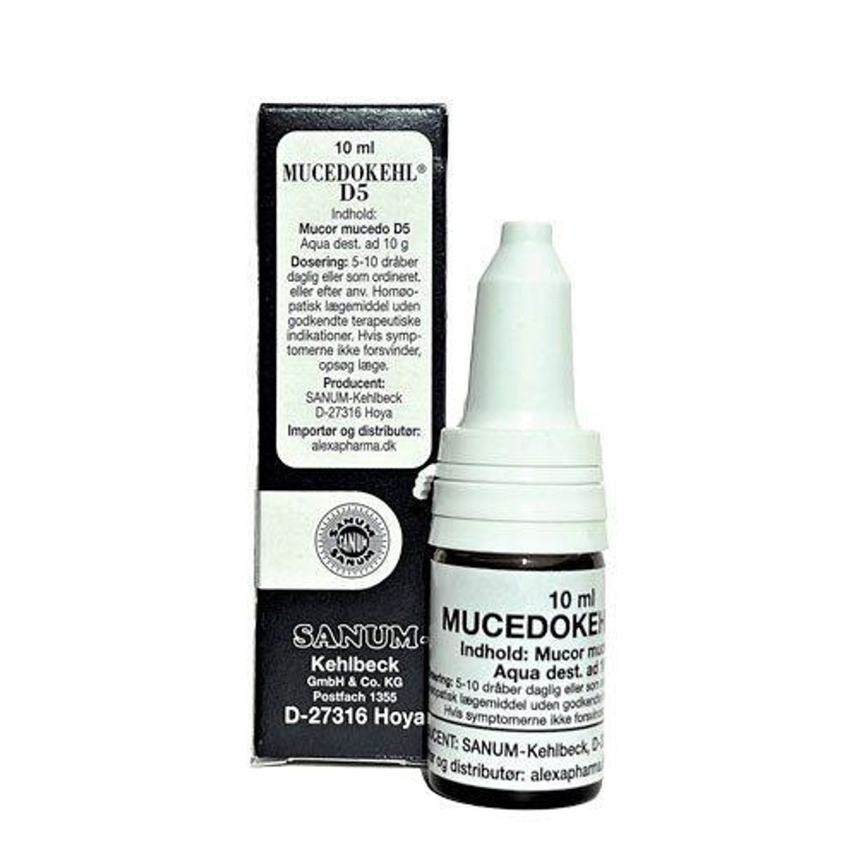 Sanum Kehlbeck Mucedokehl D5 dråber, 10ml