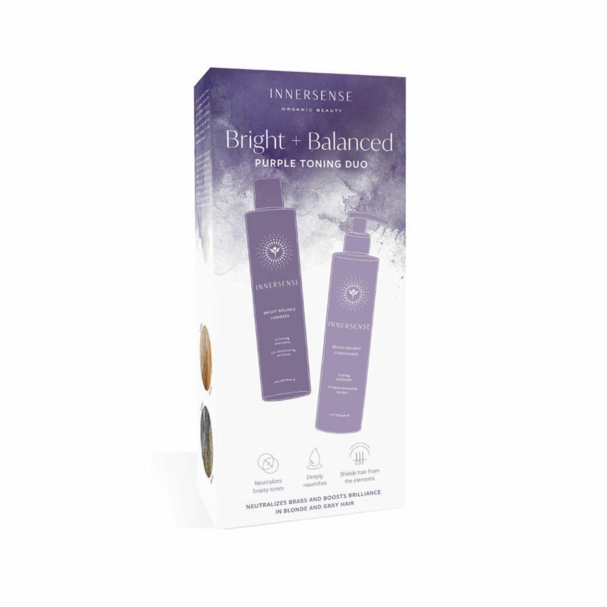 Innersense Bright + Balanced Purple Duo