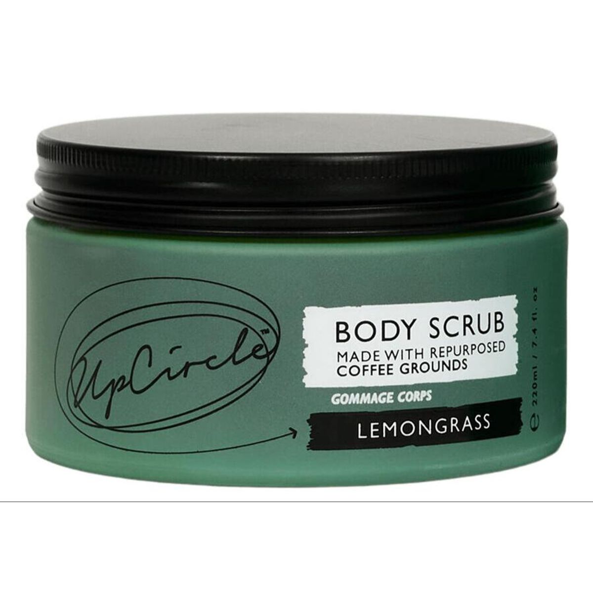 UpCircle Coffee Body Scrub with Lemongrass, 200ml.