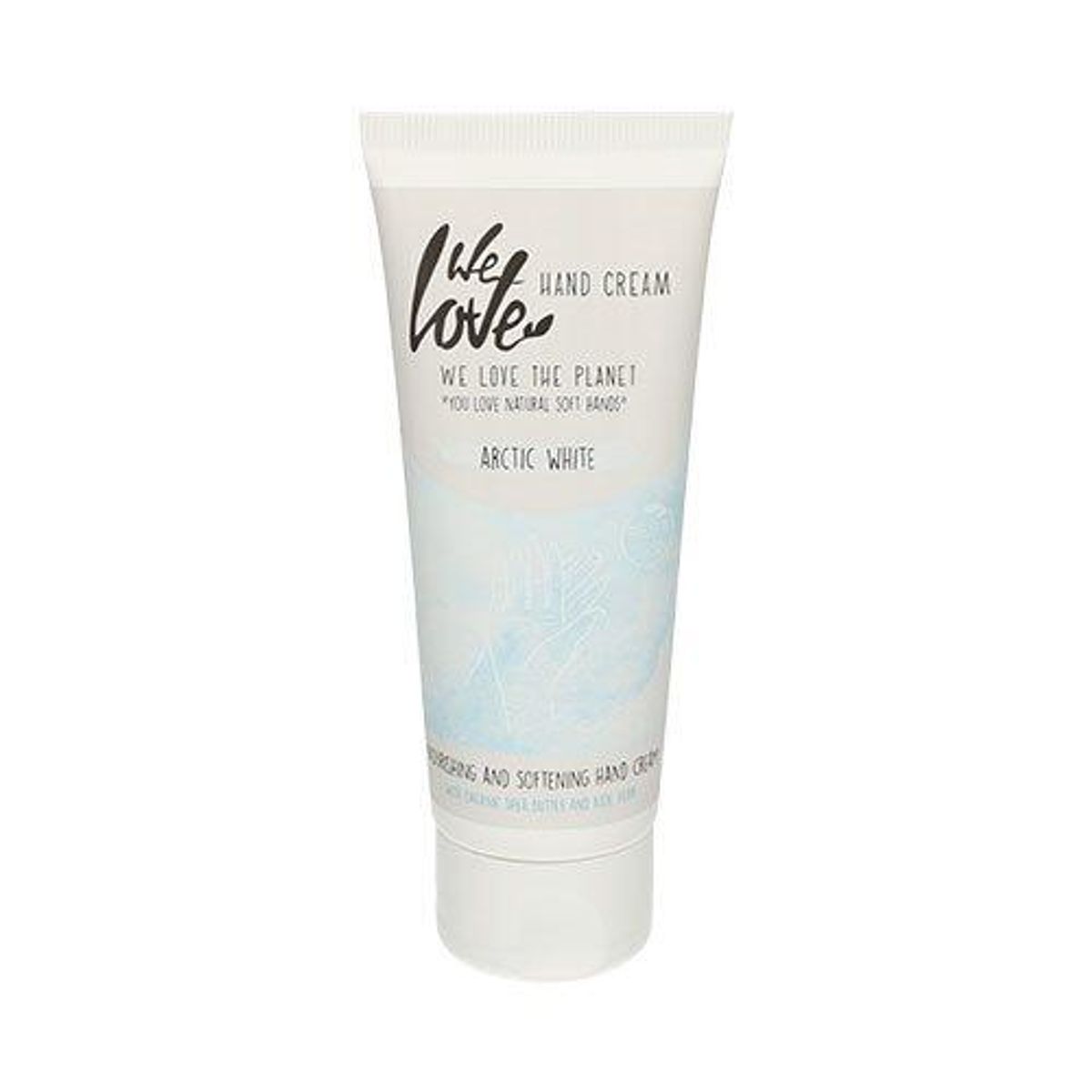 We Love the Planet Hand cream Arctic White, 75ml