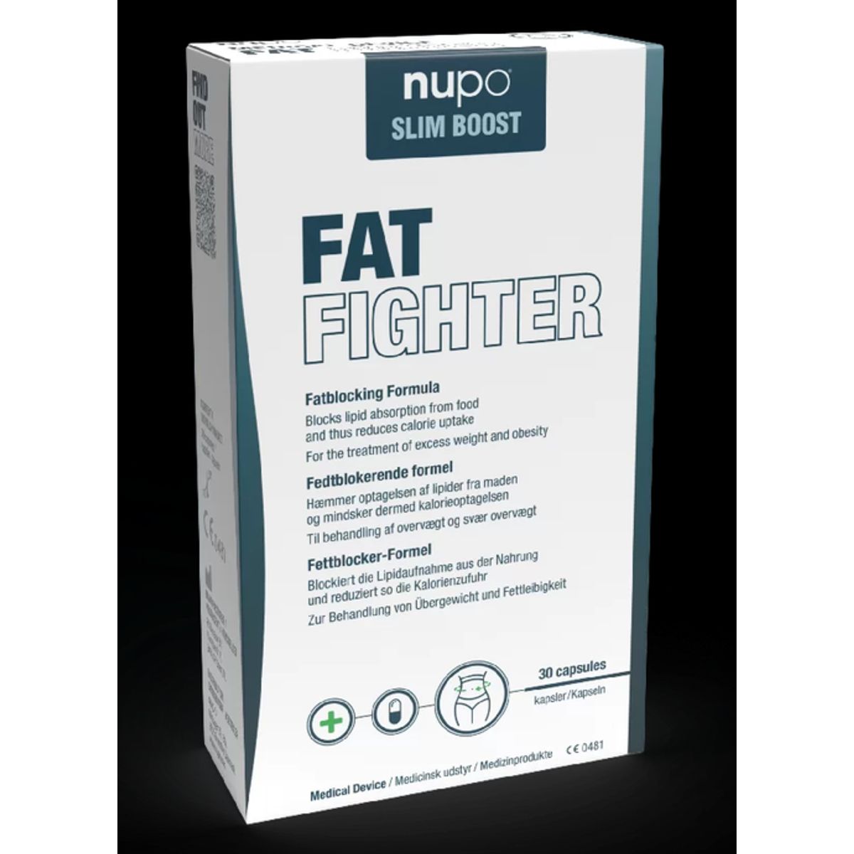 Nupo Slim Boost Fat Fighter, 30kap.