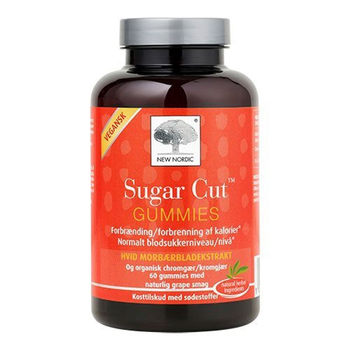 New Nordic Sugar Cut Gummies, 60 gum