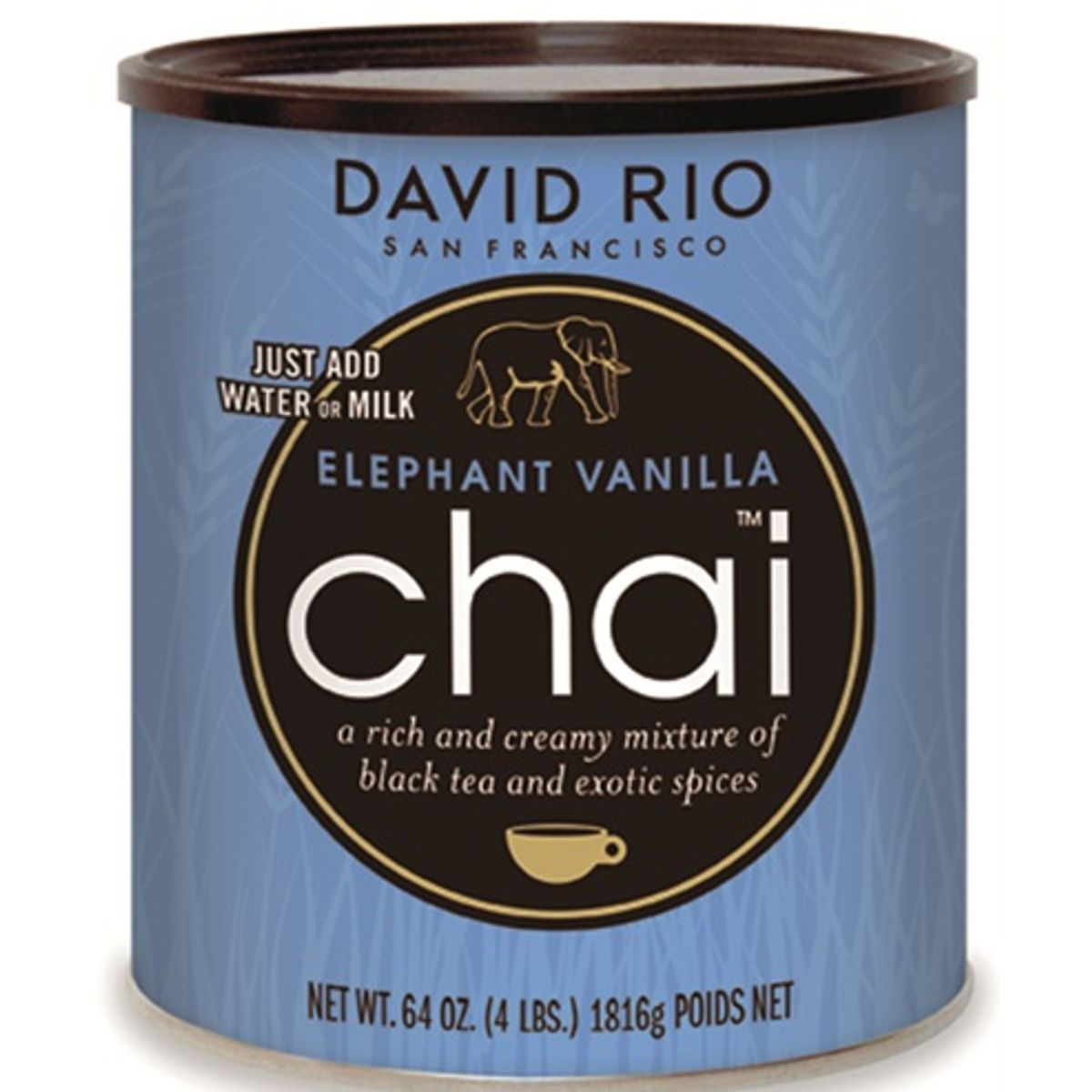 David Rio Elephant Vanilla Chai, 1816g. Udløb 15/11