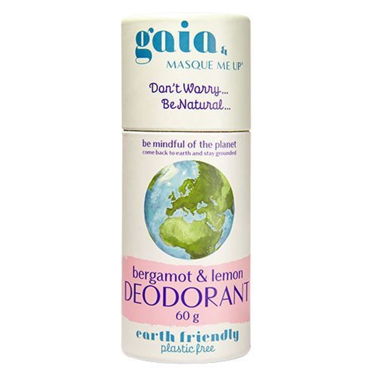 Gaia Bergamot & Lemon Deodorant, 60g