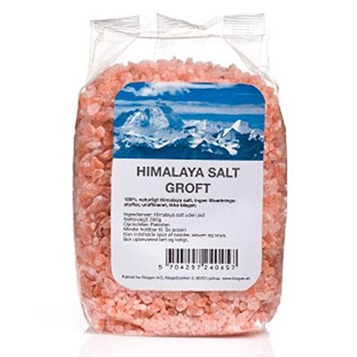 Himalayasalt, grov, 500g.