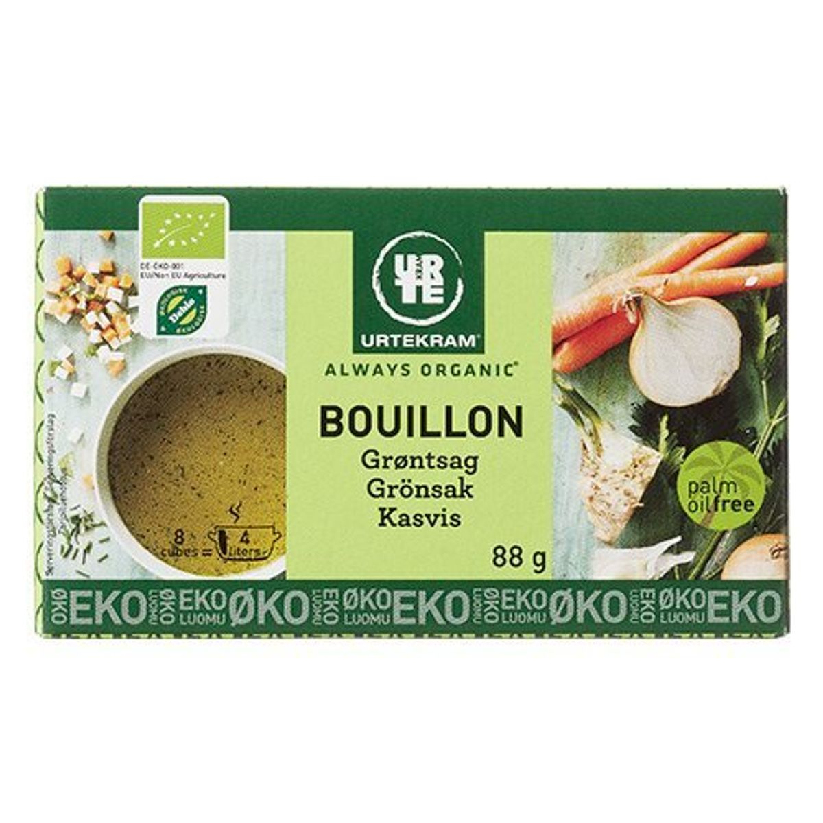 Bouillon grøntsag Ø, 88g