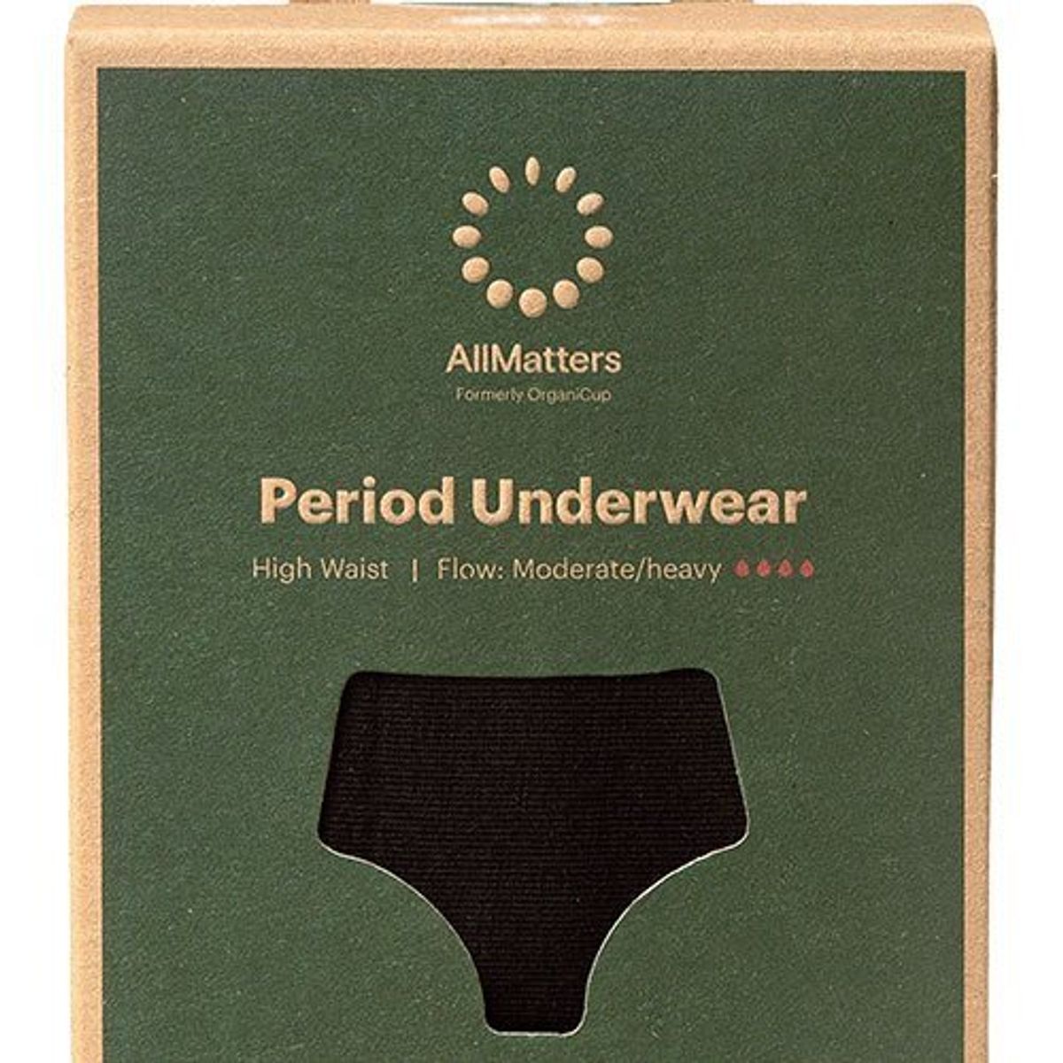 AllMatters High Waist Underwear Moderate/Heavy S, 1stk.