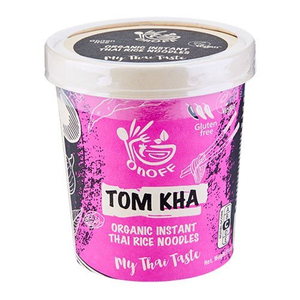 OnOff Spices Instant Nudelsuppe Tom Kha Ø, 75g