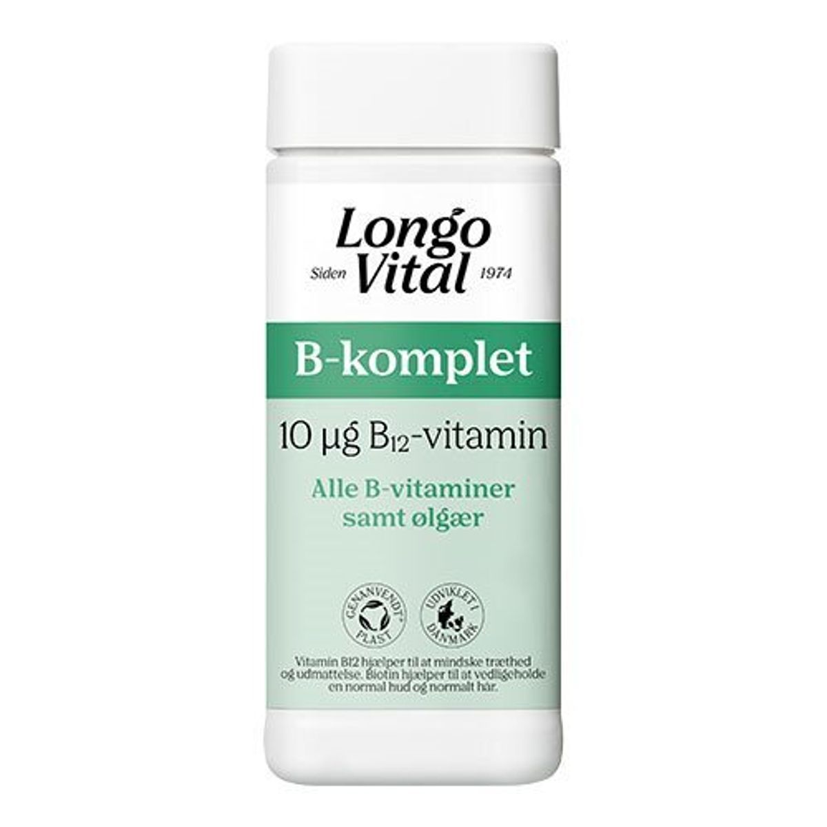 Longo Vital B-komplet, 180tab