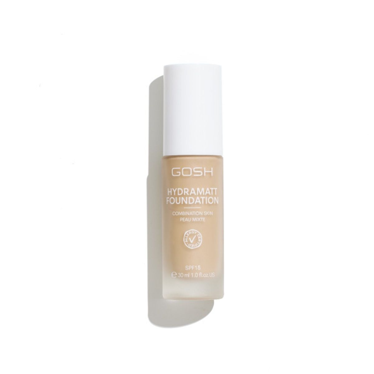 GOSH Hydramatt Foundation Light - Yellow/Cold Undertone, 30ml