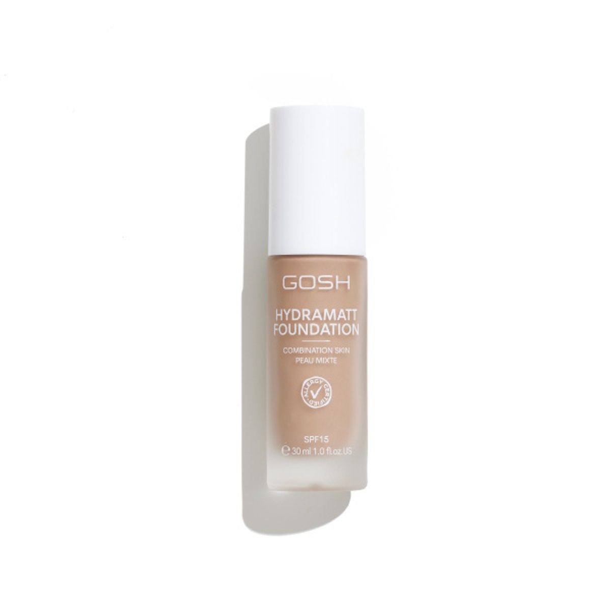 GOSH Hydramatt Foundation Medium Dark - Neutral Undertone, 30ml