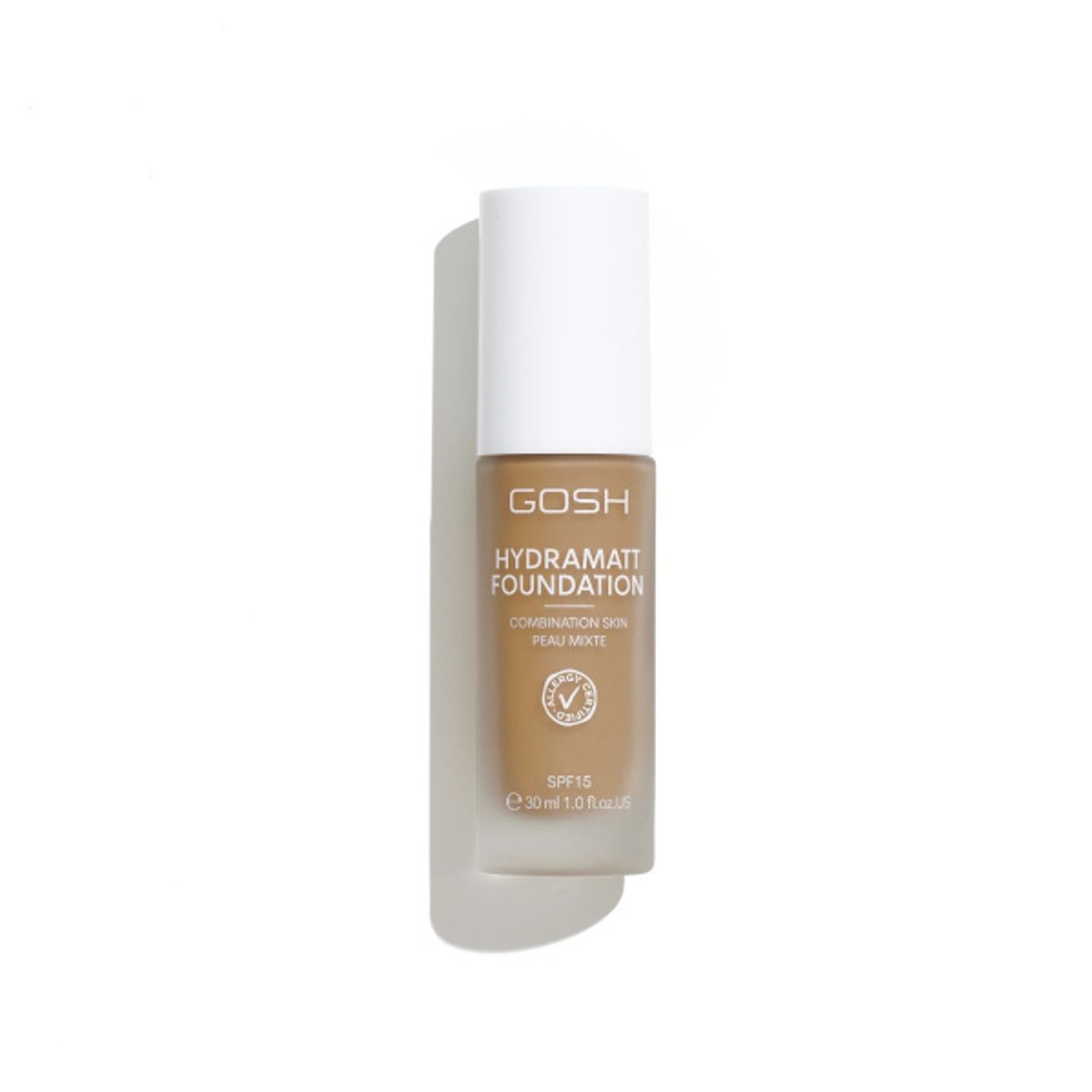 GOSH Hydramatt Foundation Dark - Yellow/Cold Undertone, 30ml