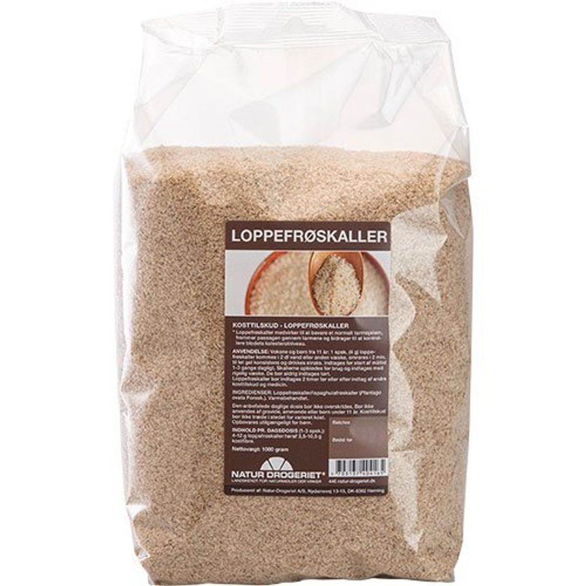 Natur-Drogeriet Loppefrøskaller, 1kg