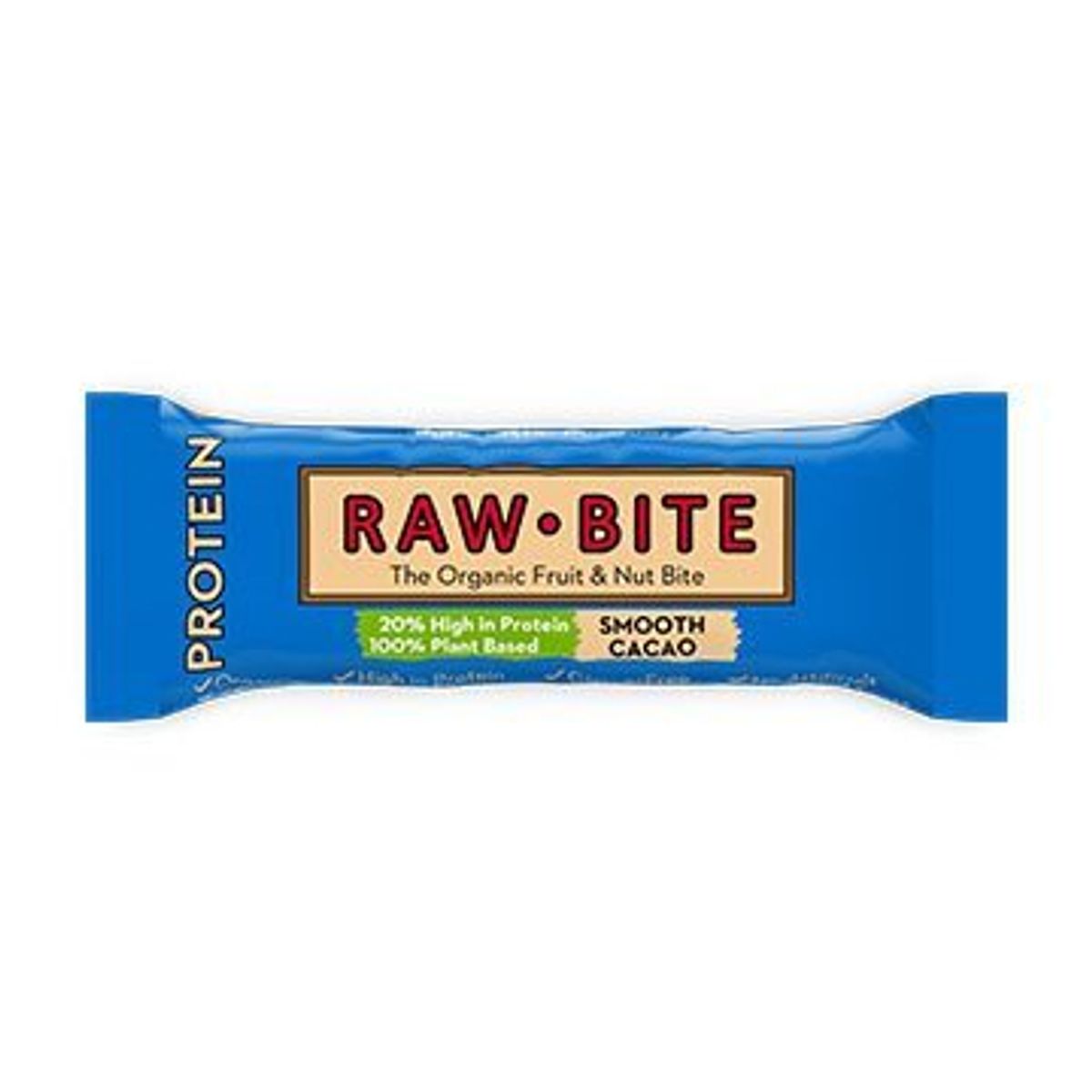 Rawbite Protein Smooth Cacao Ø, 45g