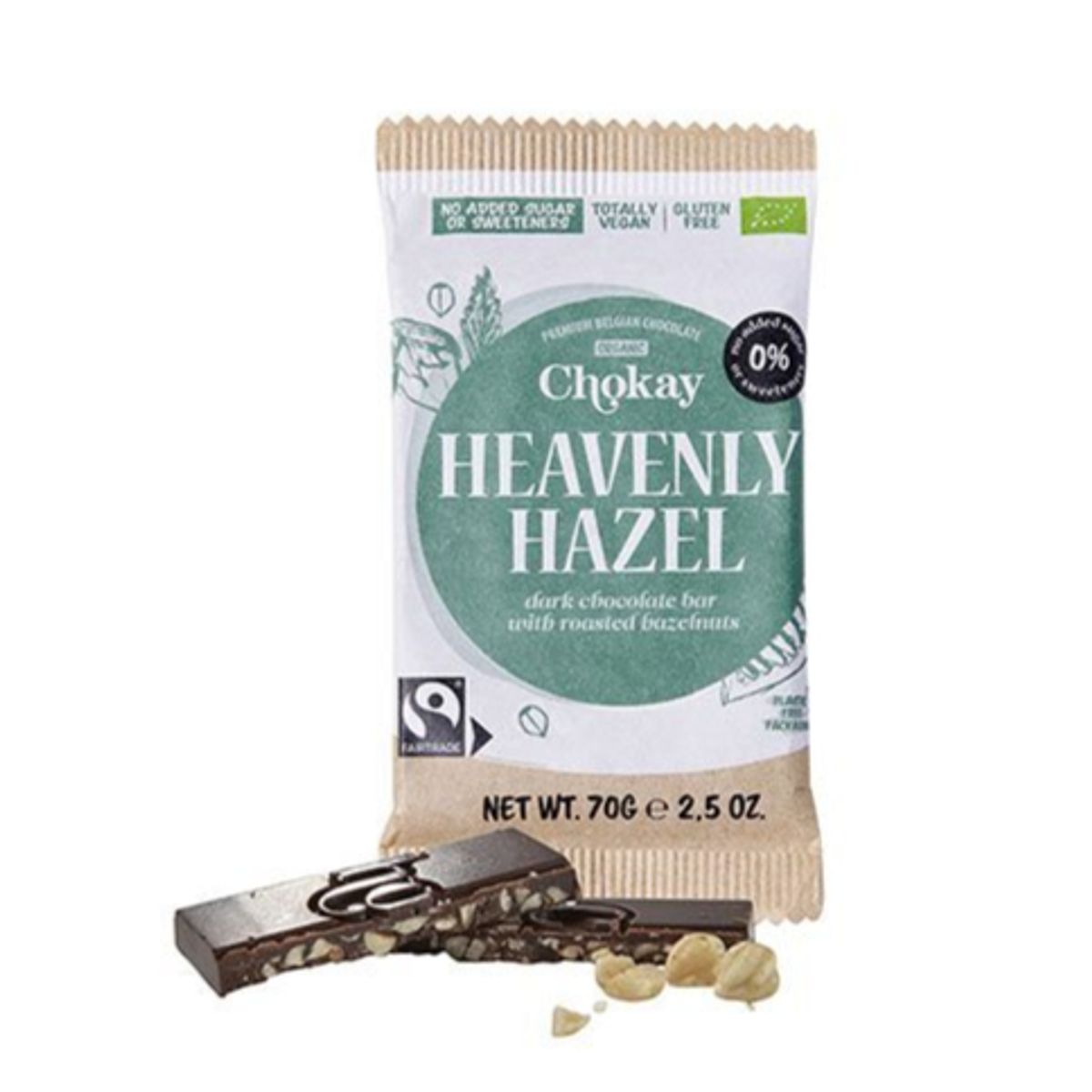 Chokay Bar Heavenly Hazel Ø, 70g