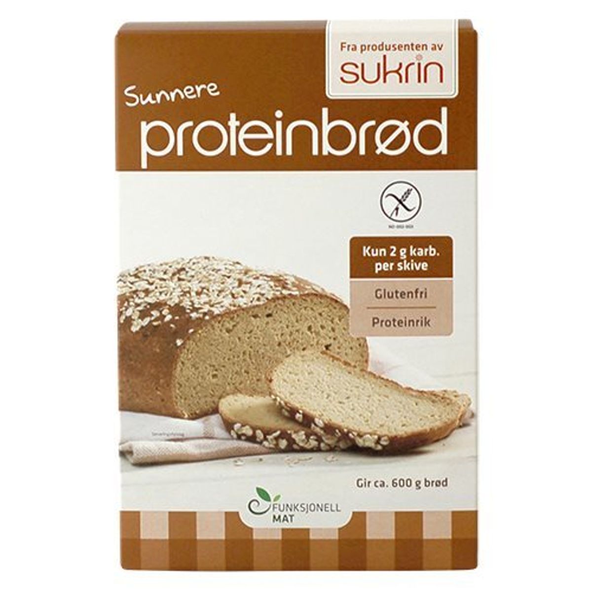 Proteinbrød glutenfri, 220g