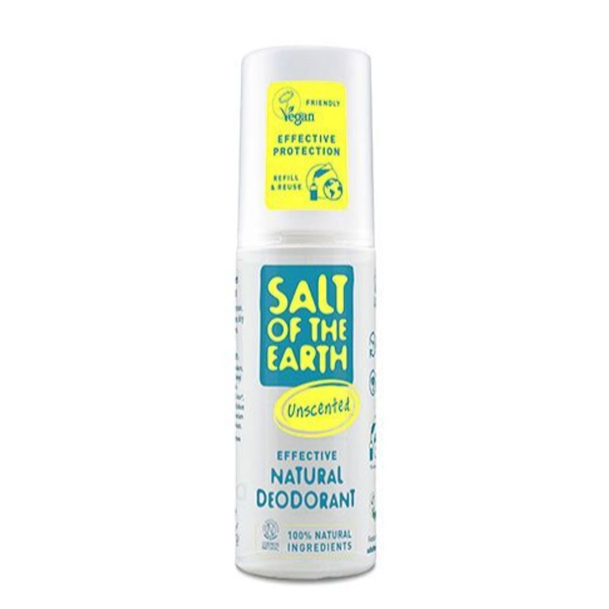 Salt of the Earth Deo Spray Unscented, 100ml