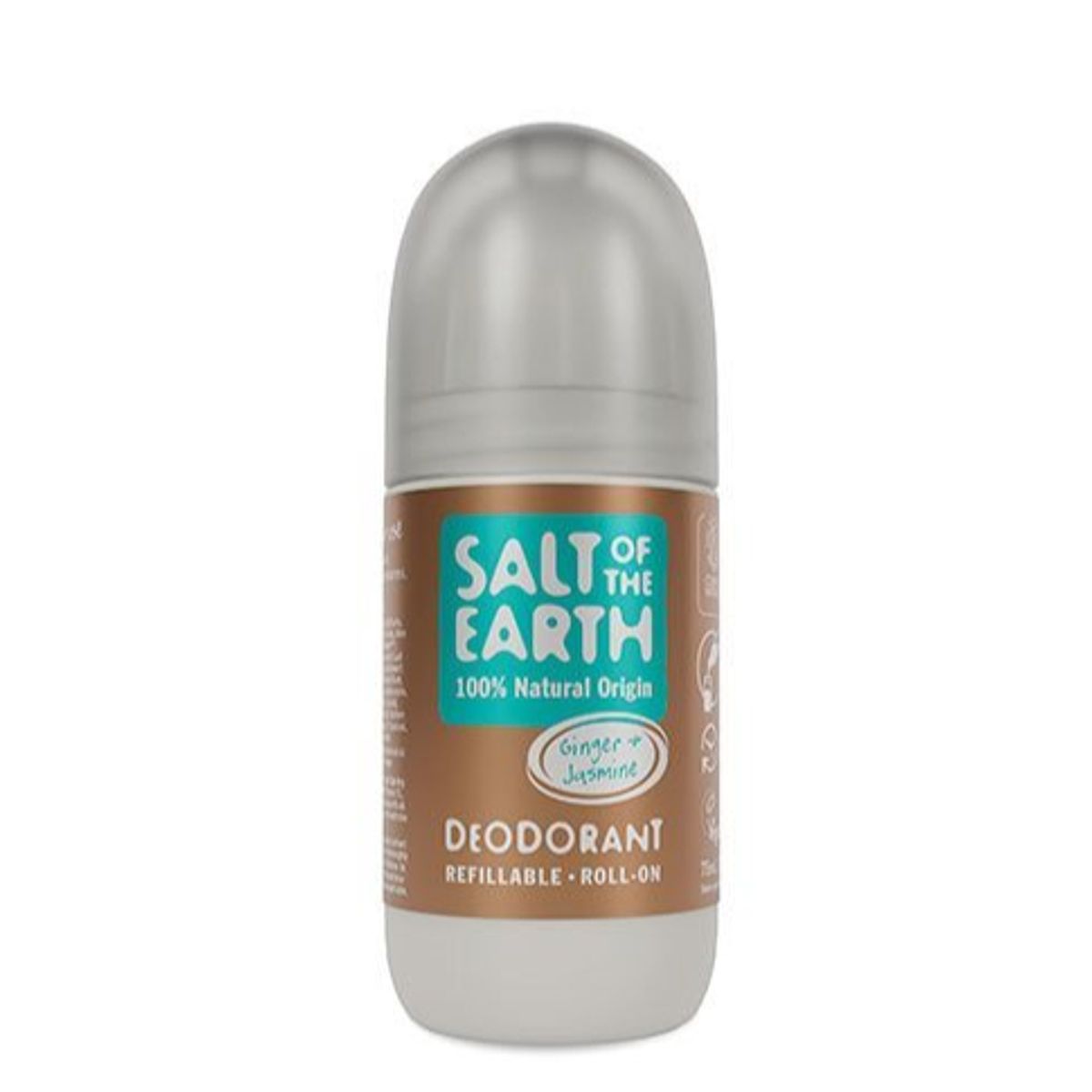 Salt of the Earth Roll-On Deo Ginger & Jasmine, 75ml