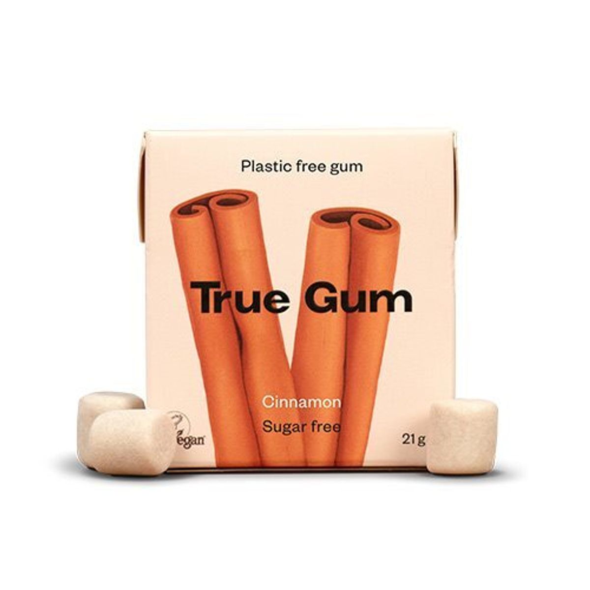 True Gum Tyggegummi Kanel, 21g