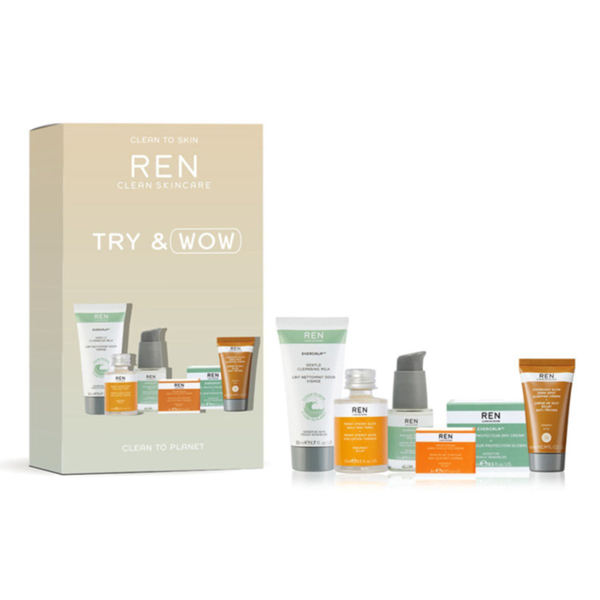 REN Clean Skincare "Try & Wow Kit&quot;