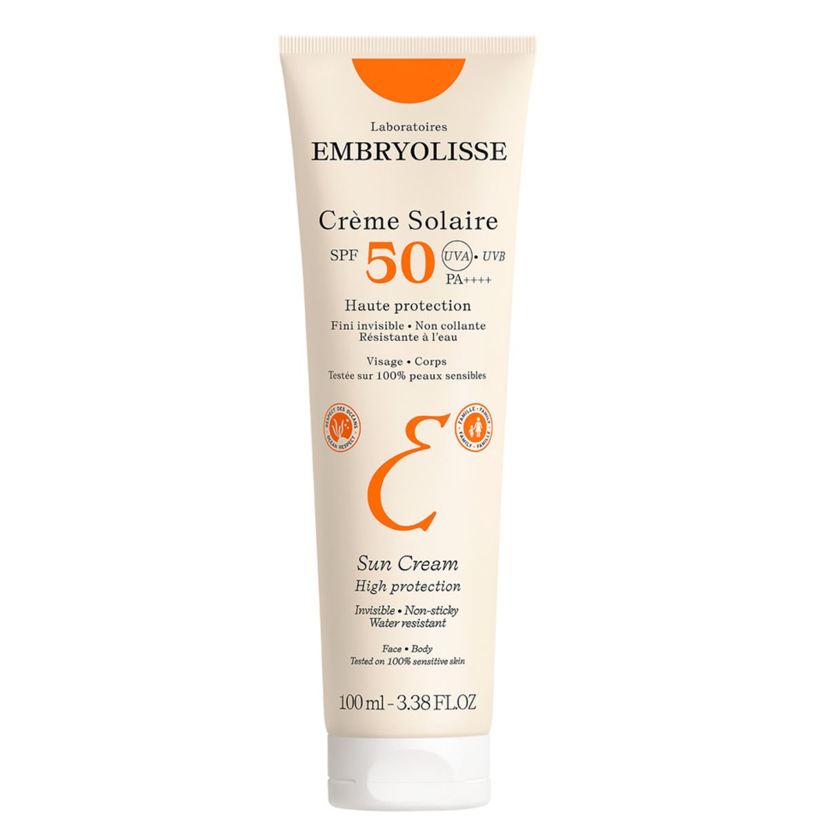 Embryolisse Sun Cream, SPF50, 100ml.