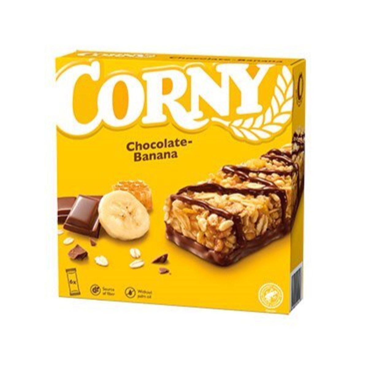 Corny Chocolate-banana, 6x25g.