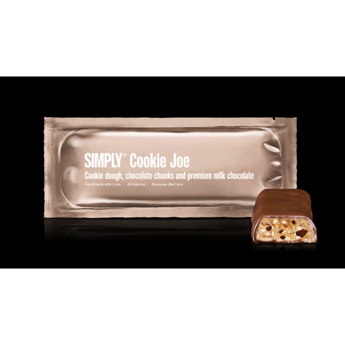 Simply Chocolate Cookie Joe, 40g.