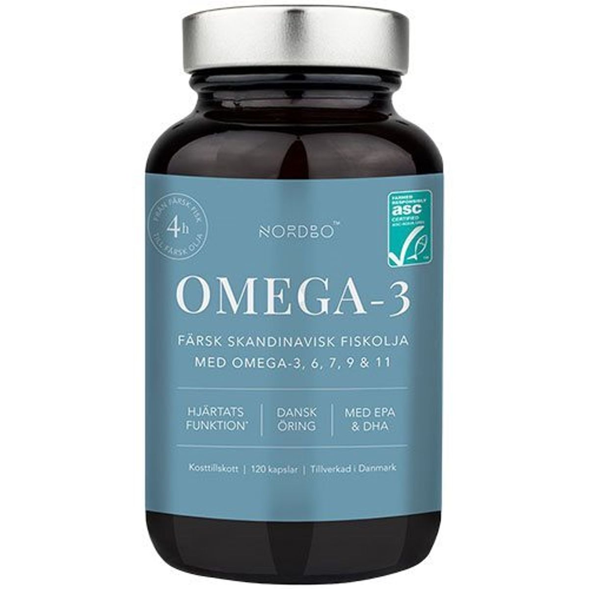 Nordbo Omega-3, 120kap