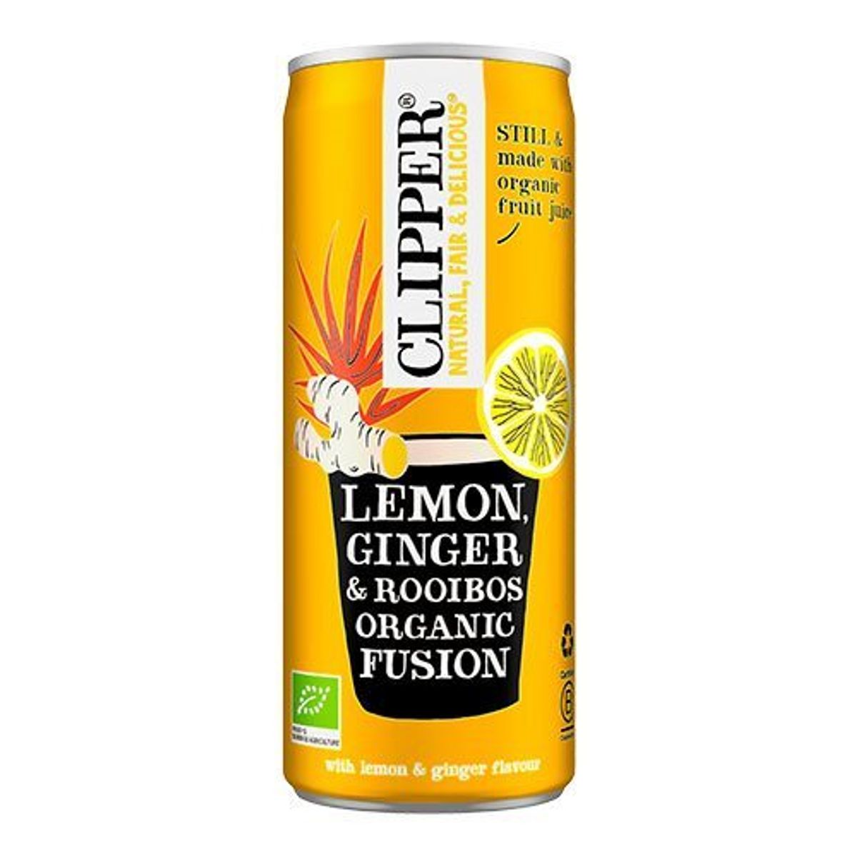 Clipper Drik m. Citron, Ingefær & Rooibos Ø, 250ml