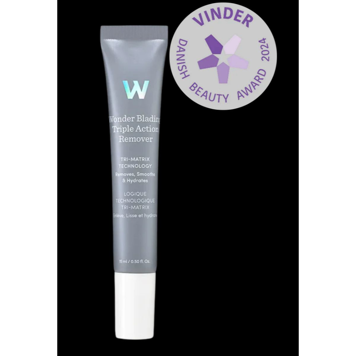 Wonderskin Wonder Blading Triple Action Remover, 15ml.