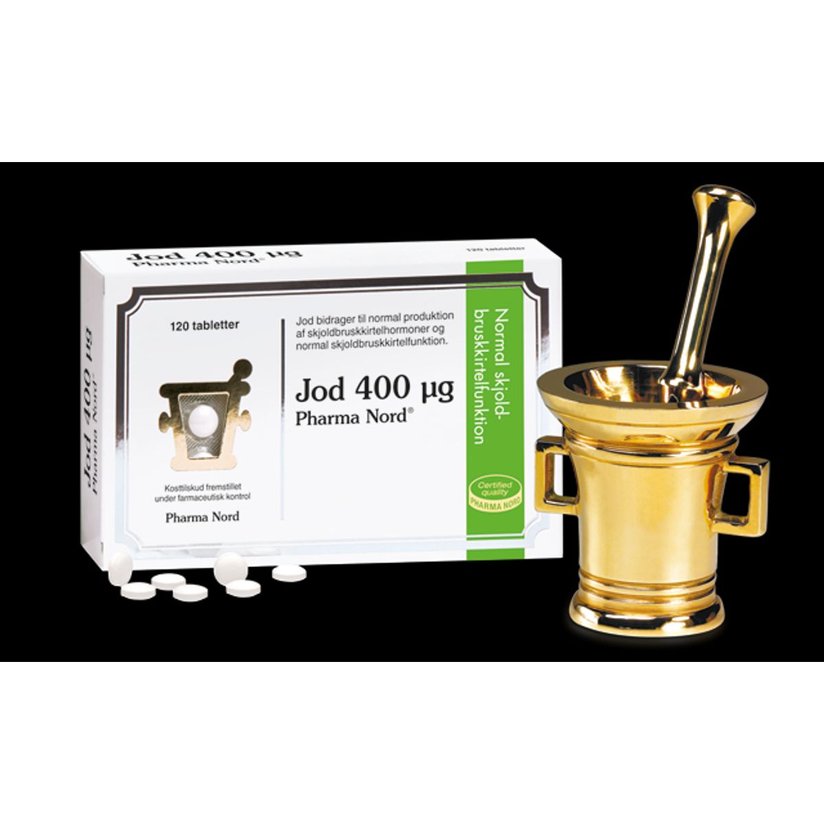 Pharma Nord Jod 400 µg, 120stk.