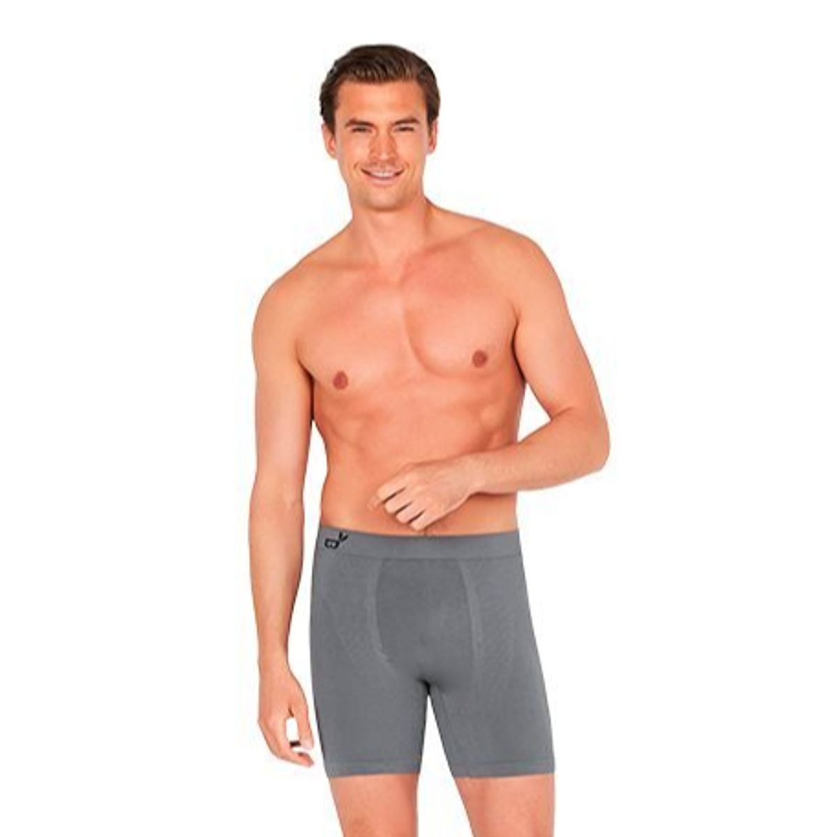 Boody Men´s Longer Boxer Charcoal str. M