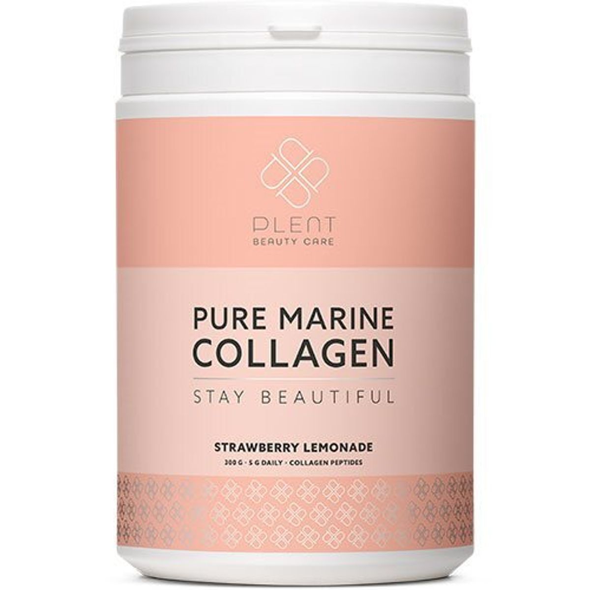 Plent Pure Marine Collagen Strawberry Lemonade, 300g