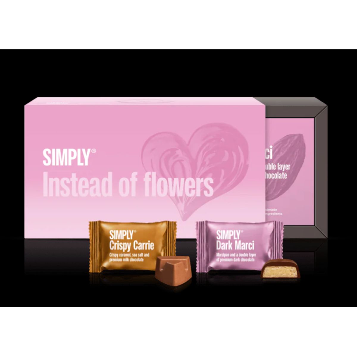 Simply Chocolate "instead of flowers", 180g.